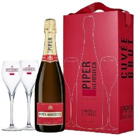Piper-Heidsieck Champagne Cuvée Brut 12% 0,75l + pohár