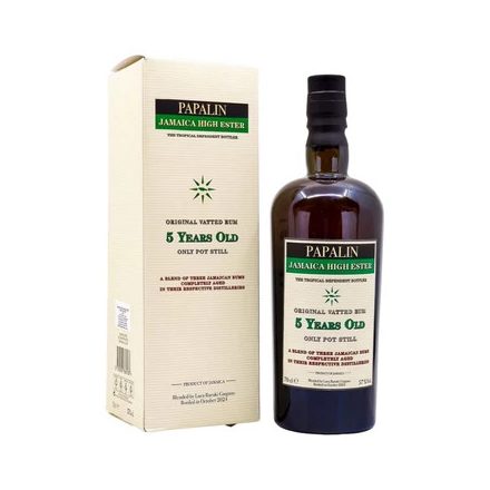 Papalin 5 éves Jamaica High Ester Overproof rum (0,7L / 57%)