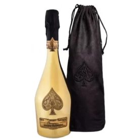   Armand de Brignac Champagne Brut Gold 12.5% 0.75l bársonyzsákban