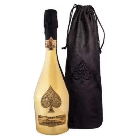 Armand de Brignac Champagne Brut Gold 12.5% 0.75l bársonyzsákban