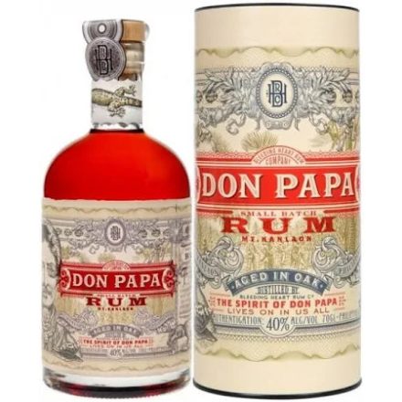 Don Papa rum díszdobozos 40% 0.7l
