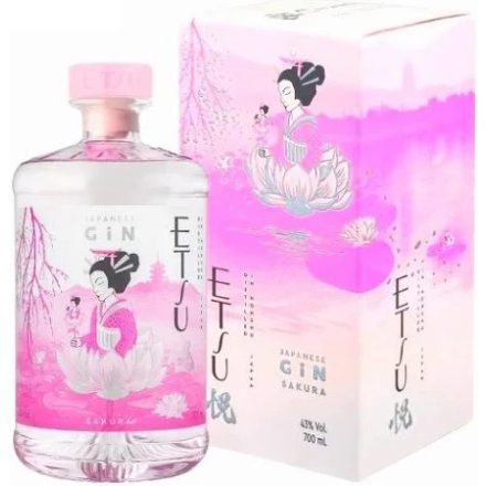 Etsu Sakura gin 43% 0.7 dd drs