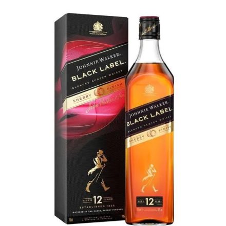Johnnie Walker 12 Black Lable Sherry finish whisky 40% 0.7l dd