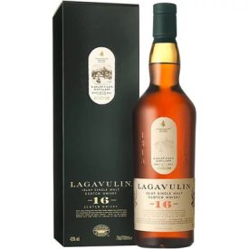 Lagavulin 16 éves Scotch Whisky 43% 0.7l + GB