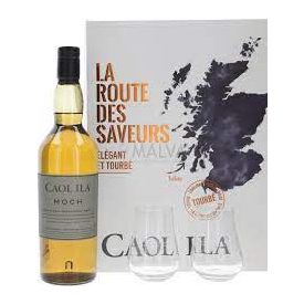   Caol Ila MOCH La Route des Saveurs whisky 2 pohárral 43% 0,7 l