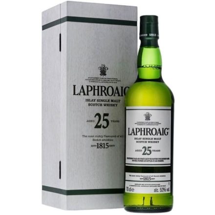 Laphroaig 25 éves Islay Single Malt Scotch Whisky 53,4% 0.7l