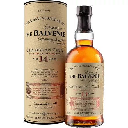Balvenie 14 Years Old Caribbean Cask Scotch Whisky 43% 0.7l dd