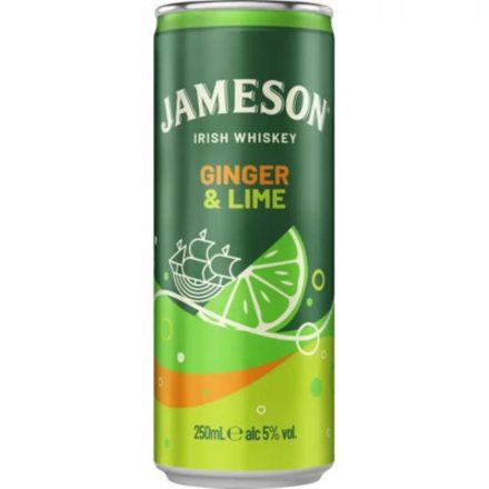 Jameson Ginger&Lime 0.25l 5%