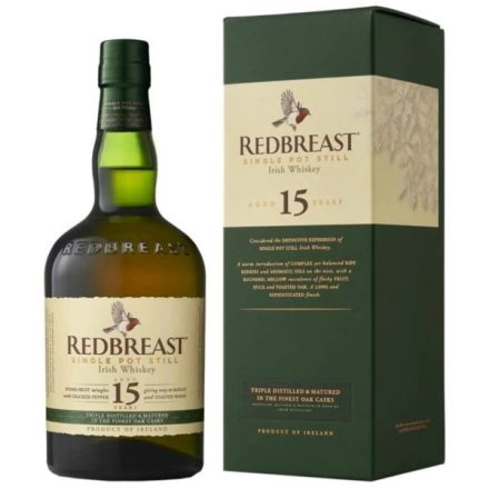 Redbreast 15 Years Old Single Pot Still Irish Whiskey 46% 0.7l dd
