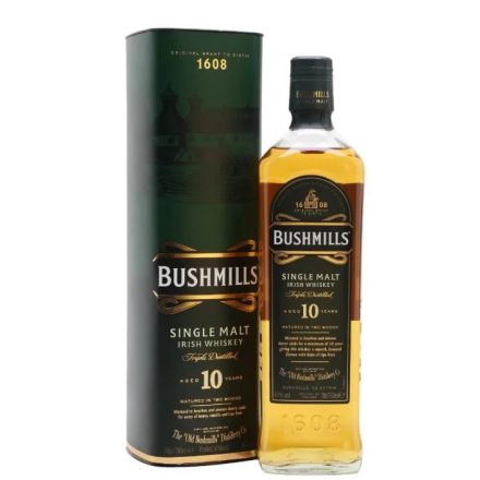 Bushmills Whisky 10 years Single Malt Irish 0,7l DD 40%