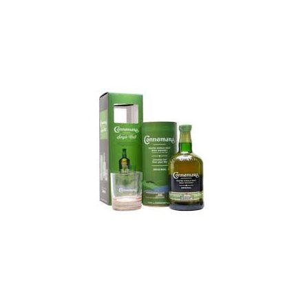 Connemara Peated Single Malt Whiskey 40% 0.7l + pohár