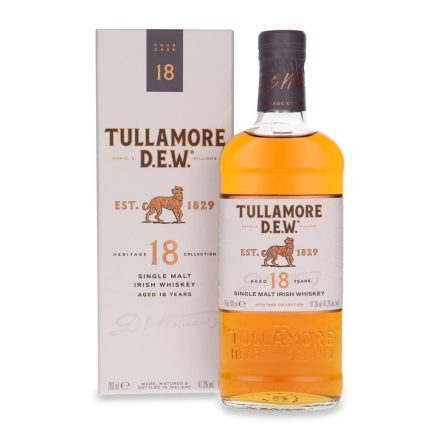 Tullamore Dew 18 éves 41.3% 0.7l dd