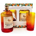 Drumshanbo California Orange Gin 43% 0.7l (DRS) pohárral