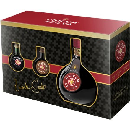 Unicum Barista 34.5% 0.7l +Unicum 40% 0.04l+Szilva 34.5% 0.04l