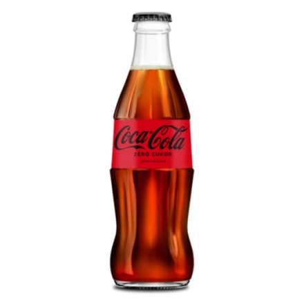 Üveges Coca-Cola zero 0.25l Drs