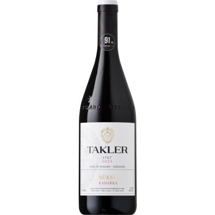 Takler Szekszárdi Kadarka 2023 0.75l Drs