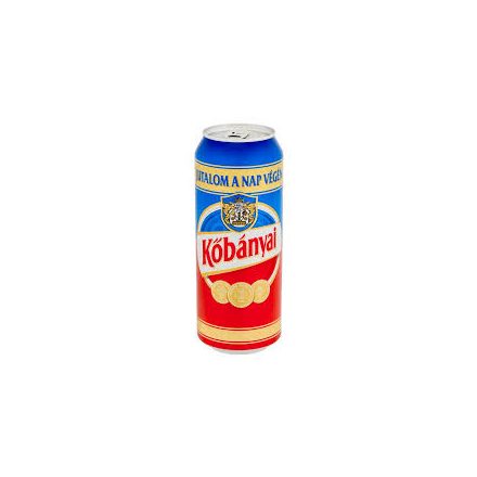 Kőbányai világos 4.3% 0.5l Drs