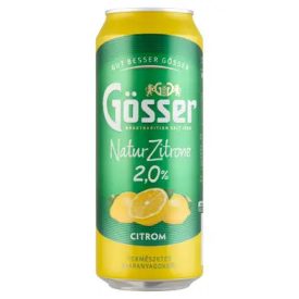 Gösser NZ Citrom 2% 0.5 drs