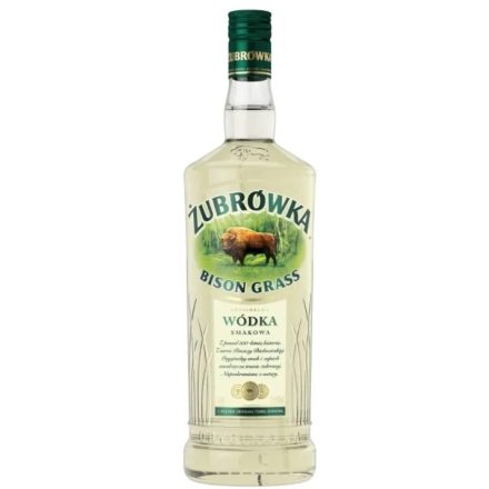 Zubrowka vodka Bison Grass 1l  37.5% Drs