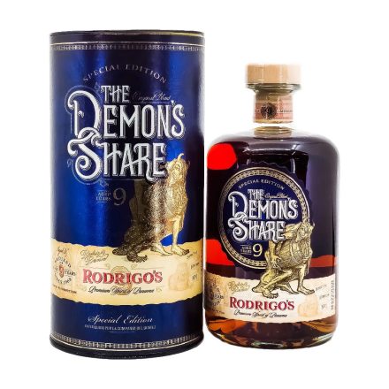 The Demons Share 9 Years Rodrigo's Reserve Lim. Rum 0.7l 40%  dd drs