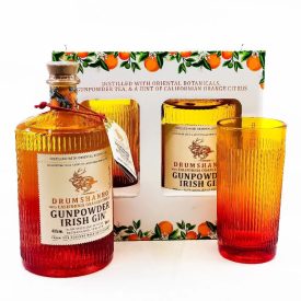   Drumshanbo Californian Orange Gin Díszdobozban Pohárral 43% 0.7l drs