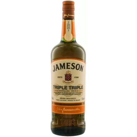 Jameson Triple Triple Whiskey 40% 1l drs