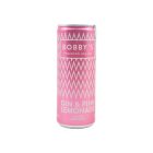 Bobby's Gin and Pink Lemonade 9% 0.33l (DRS)