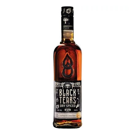 Black Tears Cuban Spiced Rum 0.7l 40% drs