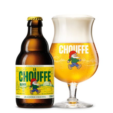 La Chouffe Blonde Világos Sör 8% 0.33l Drs