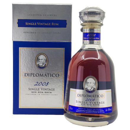 Diplomatico Single Vintage 2008 Rum 43% 0.7l dd