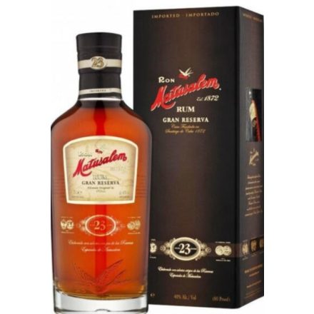 Rum Matusalem Gran Reserva Solera 23 év 40% 0.7l