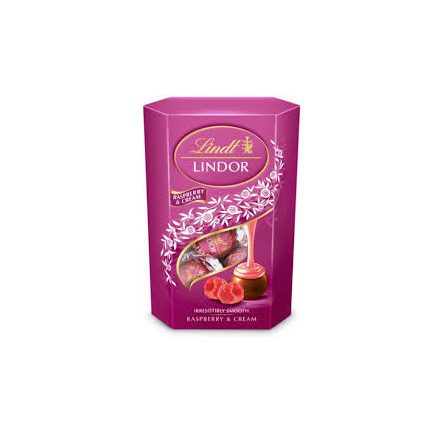 Lindor Rasberry & Cream golyó 200g