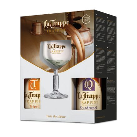 La Trappe Trappist Pack + Pohár 4x0.33l drs