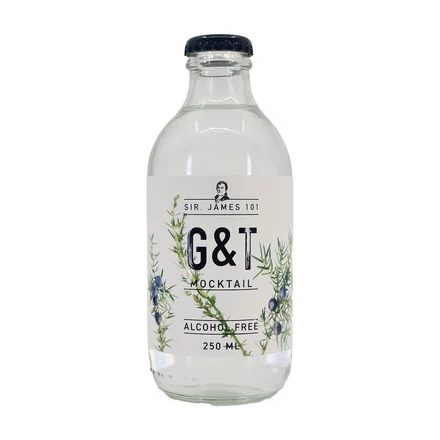 Sir James 101 Gin&Tonic jellegű alkoholmentes coctail 0.25L 0.0%